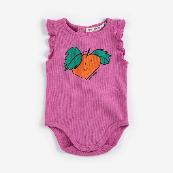 Tangerine ruffled body