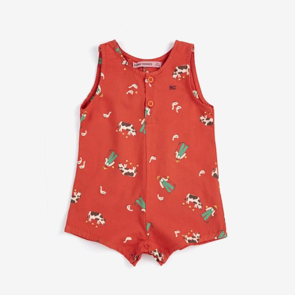 Farm Adventure all over playsuit