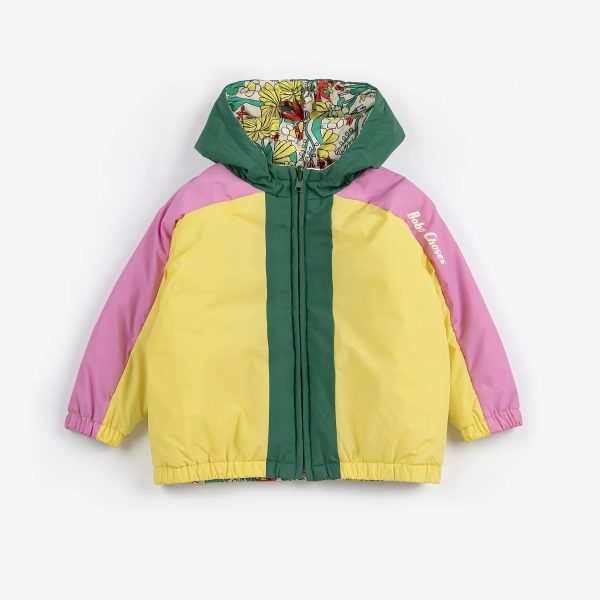 Color Herbalist all over reversible anorak