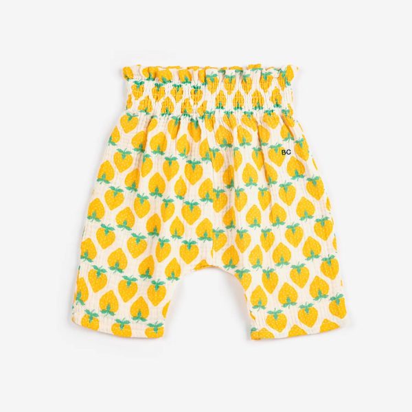 Strawberry all over woven pants