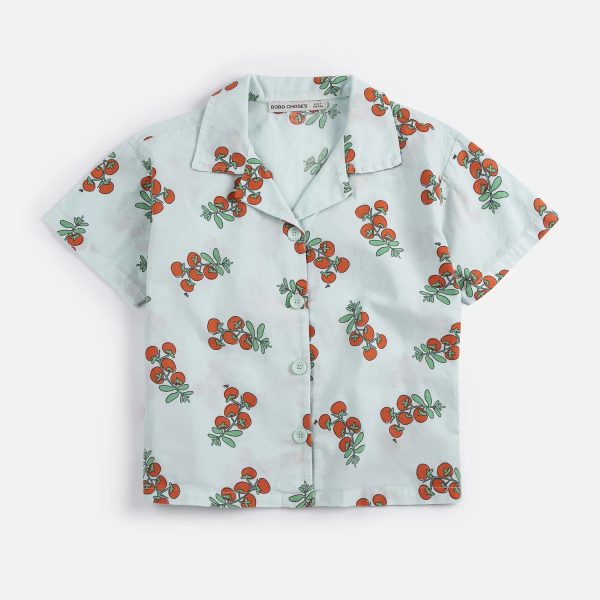 Juicy Tomatoes all over woven shirt