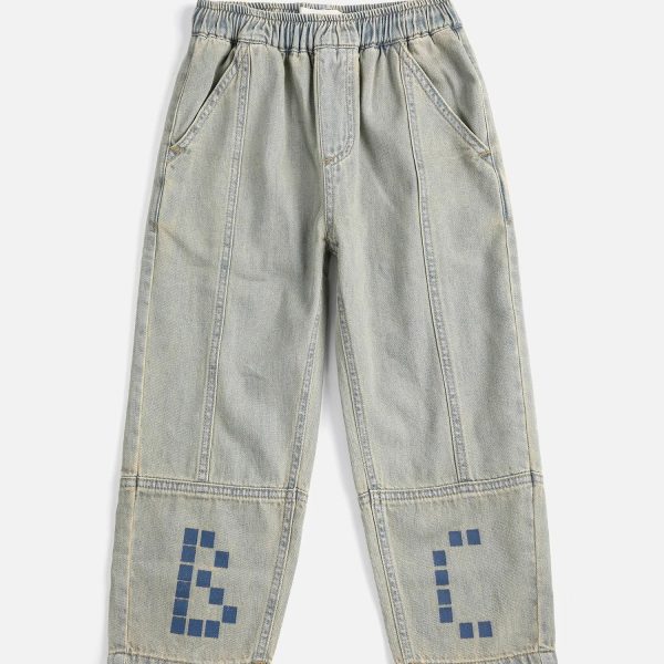 Square Bobo Choses denim pants