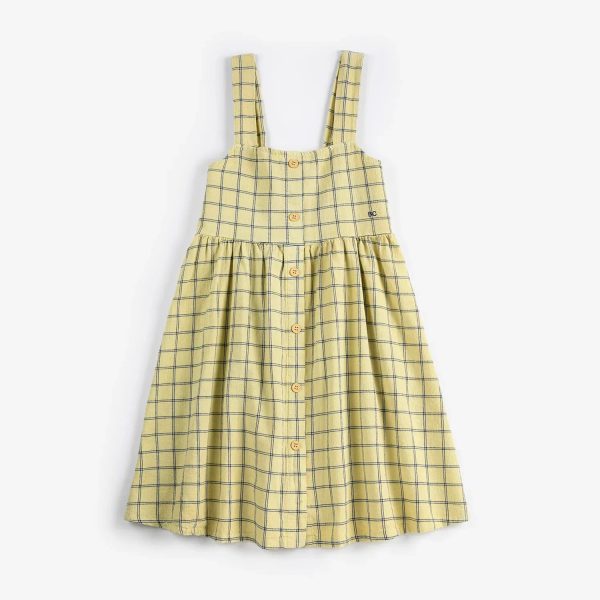 Spicy Window Pane woven dress