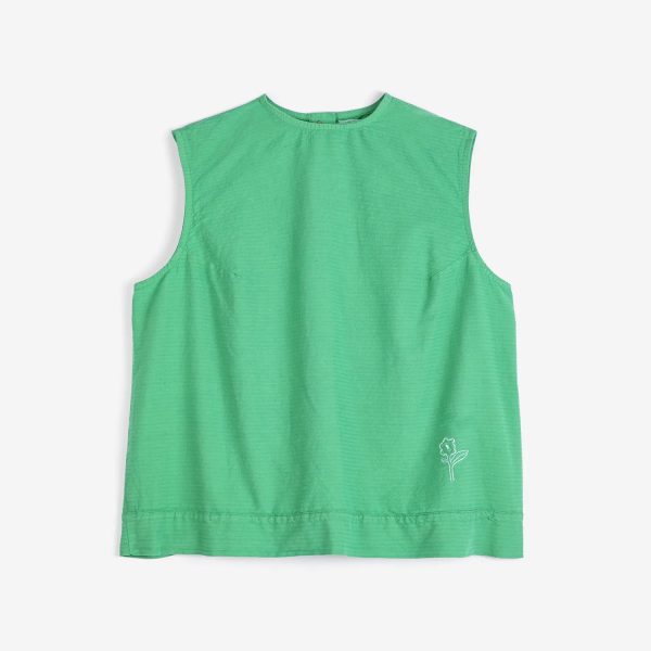 Recycled cotton top