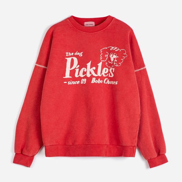 Pickles the Dog relaxed sweatshirt