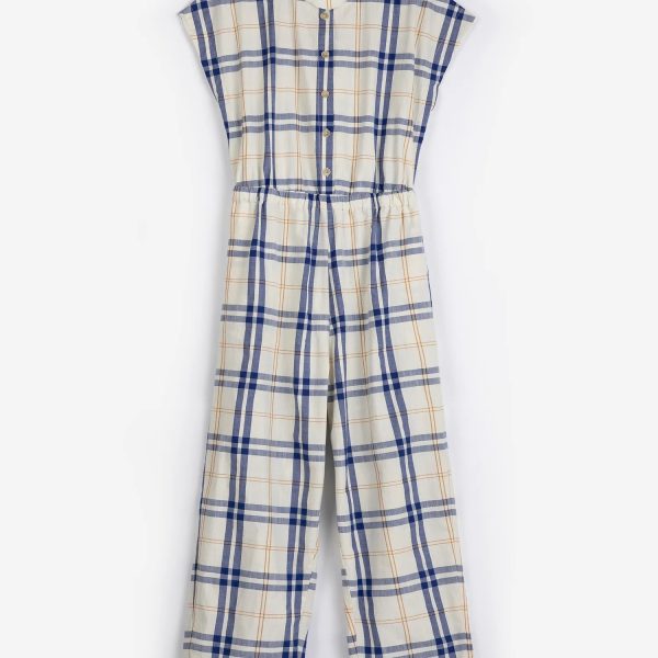 Fun Tartan relaxed jumpsuit