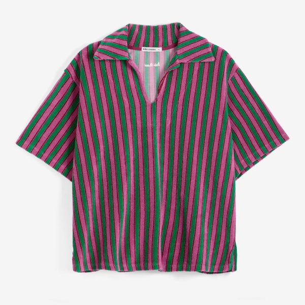 Terry polo shirt