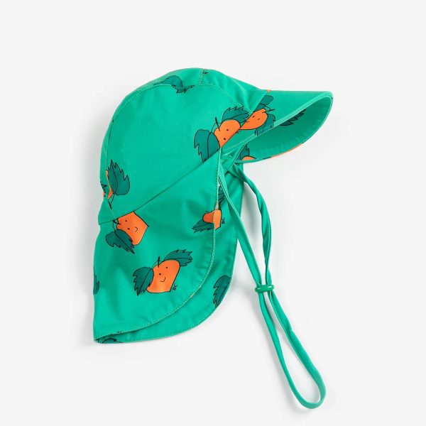 Curious Turnip all over swim cap