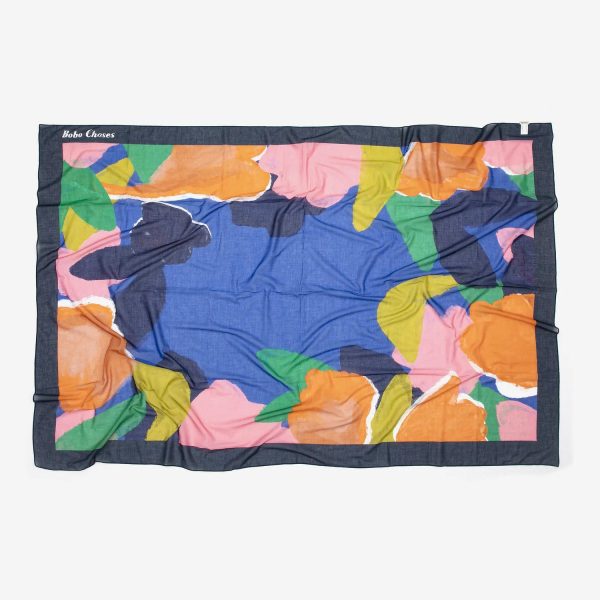 Blooming color cotton sarong