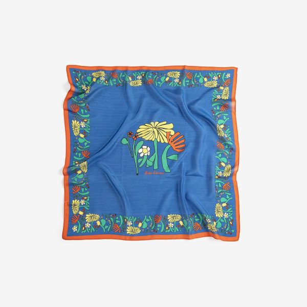 Color herbalist scarf