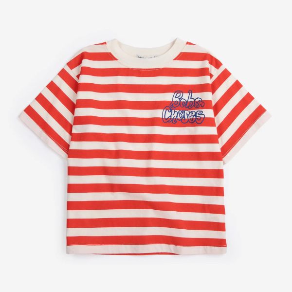 Bobo Choses By Hand Striped T-shirt