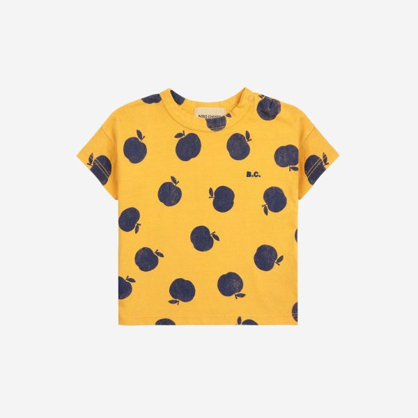 Poma all over yellow T-shirt