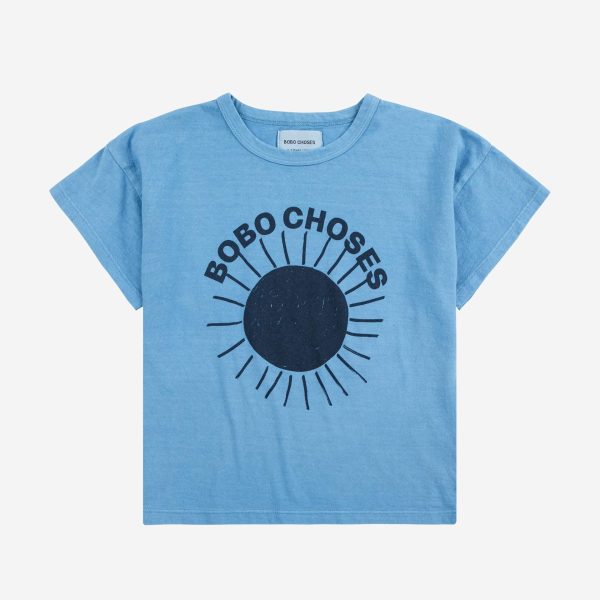 Bobo Choses Sun turquoise T-shirt