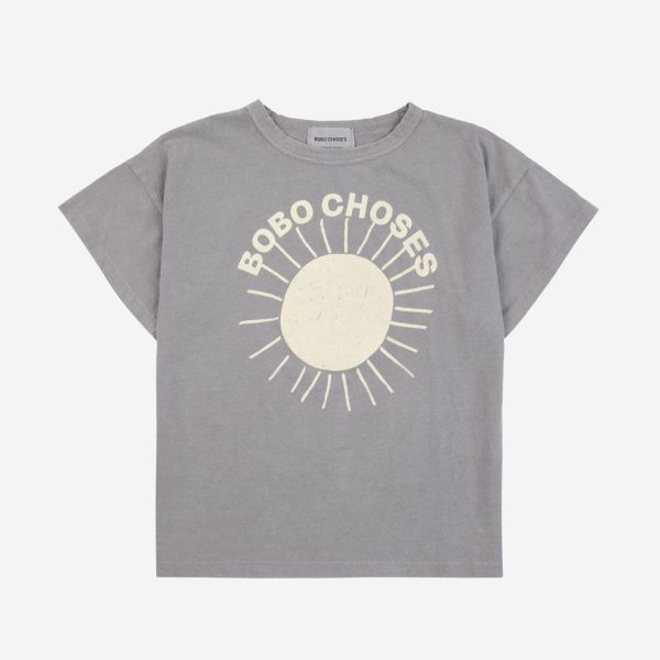 Bobo Choses Sun grey T-shirt