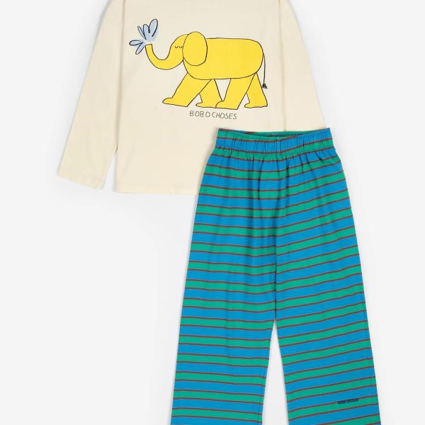 Yellow Elephant loungewear set
