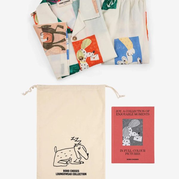 Joy Story loungewear woven set & Book