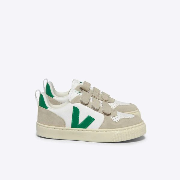 Extra-white emeraude Veja trainers KID